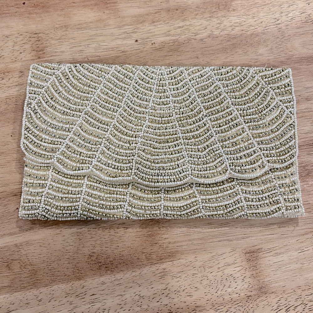 Vintage Forever New Beaded Clutch | Handbag